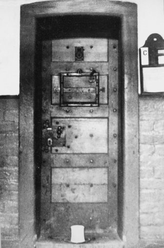 Cell door - Strangeways Prison 