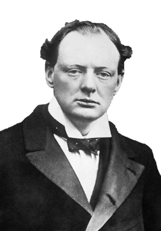 Photo of Winston Churchill in 1904