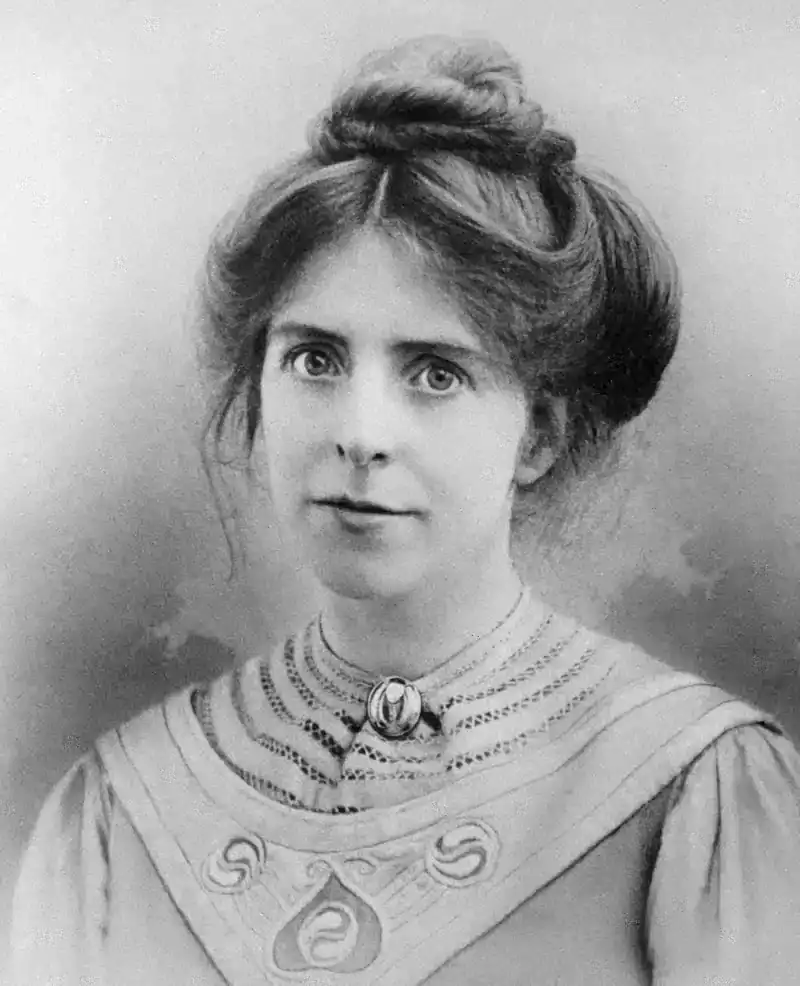 Annie Kenney, picture form US Library of Congress  LC-DIG-ggbain-02661